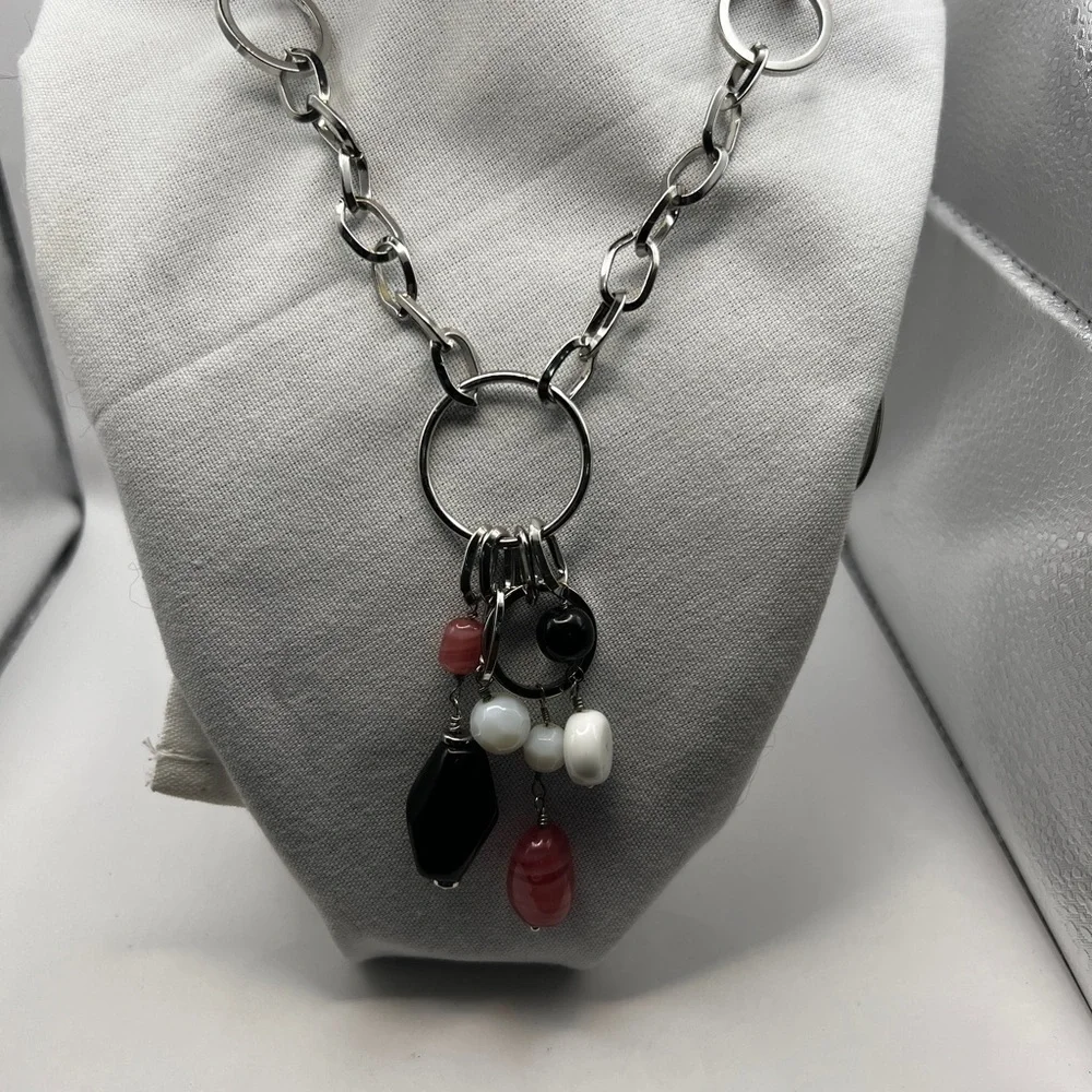 2 Lia Sophia statement necklaces